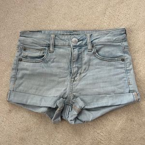 american eagle denim shorts